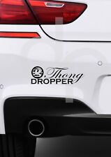 VAUXHALL THONG DROPPER X2 VINYL STICKERS  CUSTOMISE GRAPHIC CAR