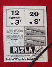 RIZLA CIGARETTE PAPERS ROLLING