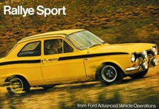 1970 Ford Escort RS Mexico Rallye Sport Poster Print