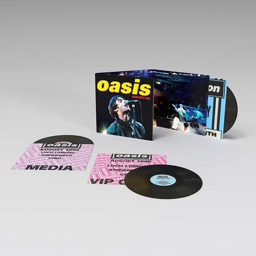 Oasis knebworth 1996 vinyl - oasis, [vinyl]