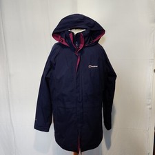Berghaus Ladies Glissade Gore-Tex Jacket Waterproof Navy/Purple 12