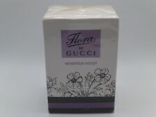 GUCCI FLORA GENEROUS VIOLET Eau de Toilette Spray 50ml - New Sealed/Box Pressed