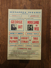Original 1960 Theatre Handbill