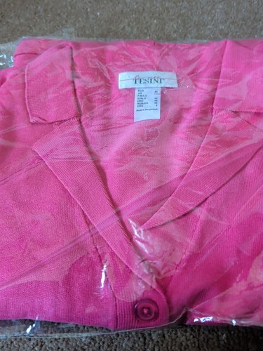 Brand new hot pink - hot, cardigan