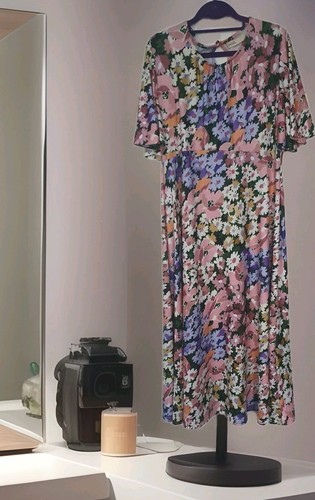 Oasis long dress - long, florel