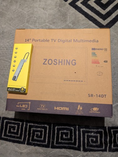 Zoshing inch portable tv - zoshing,