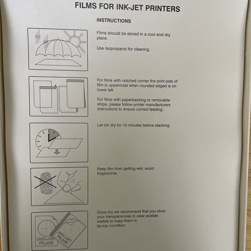 100 sheets inkjet - or, a4