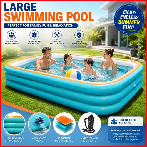 Large family inflatable - large,