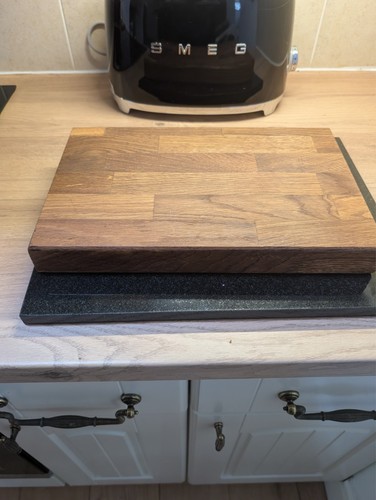 Solid oak butchers - oak, (butchers