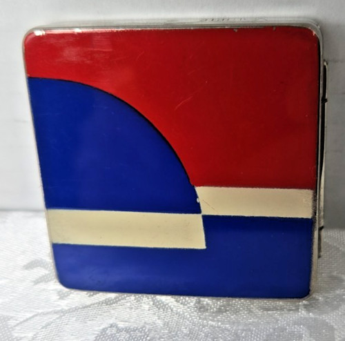 Vtg art deco square antique - vtg,