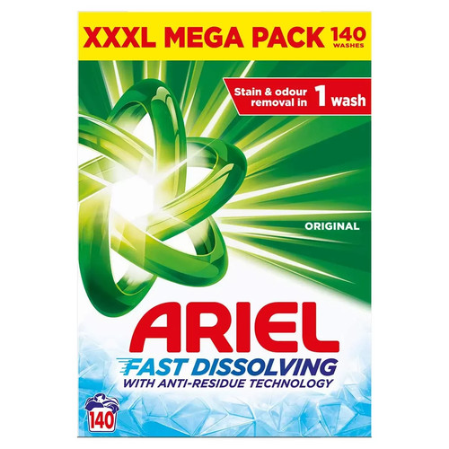 Ariel actilift powder 140 - ariel, powder,