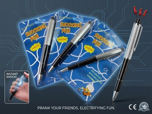Electric shock pen funny - electric,