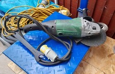 Hitachi angle grinder  9" 110v