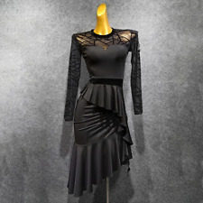 Woman New Latin Dance Dress Dancing Performance Ballroom Samba Tango Costumes