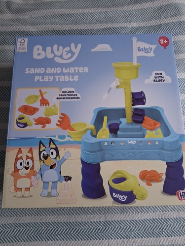 Bluey blue sand water table - bluey,