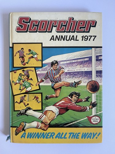 Scorcher annual 1977 football - annual,