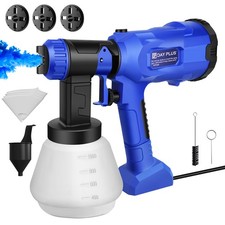 5000W Electric HVLP Paint Sprayer Hand Held Fence Spray Gun 1000ml Container DIY