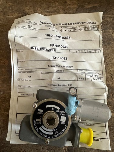 Typhoon aircraft actuator - aircraft,