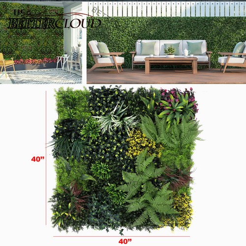 40x40 artificial boxwood wall - artificial,