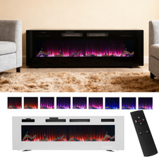 50/60inch Electric Fire Media