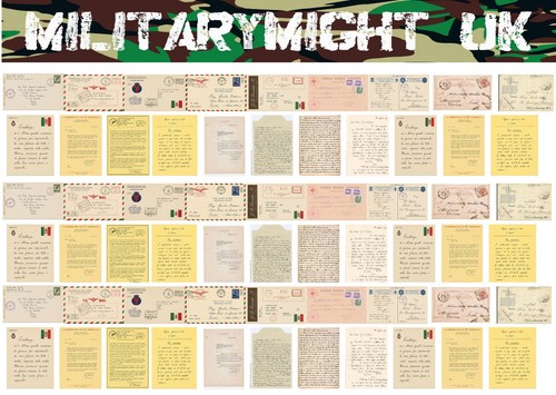 Scale ww2 letters - /6,