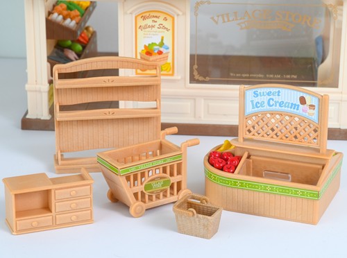 Sylvanian supermarket village - sylvanian,