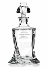 Personalised Crystal Whisky