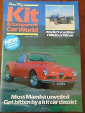 Peter Filby's Kit & Component Car World Apr 1984 Falcon, Moss Mamba