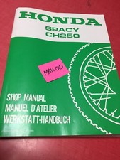 Honda Scooter CH250 Spacy F CH 125 Technical Review Workshop Manual