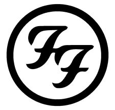 Foo Fighters Decal Sticker multi size/colour car laptop phone drinks bottle