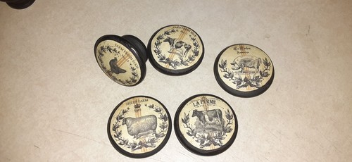 5pc handmade french - handmade, farm