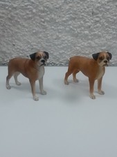 Leonardo Dog figurines boxer dogs adults  with free UK postage and packaging inc