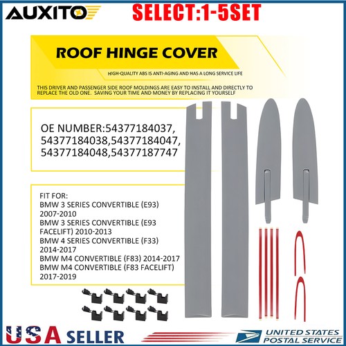Hinge top cover - top, convertible