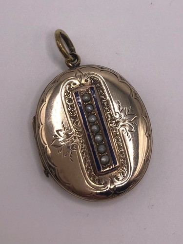 Antique victorian gold locket