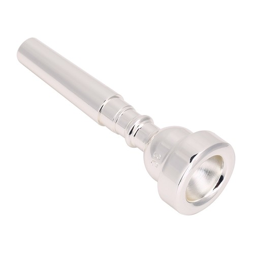 Size silver plated trumpet - size,