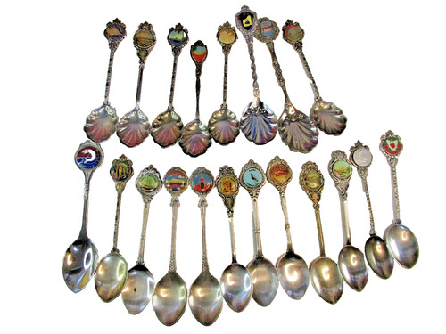 Vintage souvenir spoon - vintage,