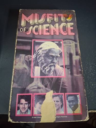 Misfits science vhs tape - science,