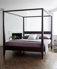 LOMBOK SEBA Super-King Size Four-Poster  Bedframe Solid Teak Wood