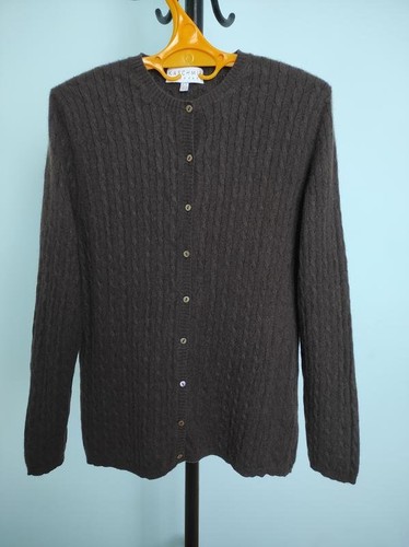 Women peter hahn sweater brown - hahn,