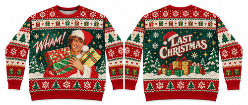 Wham last christmas - christmas, retro