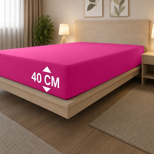Extra deep 40cm fitted - 40cm,