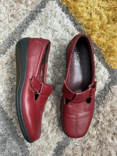 Hotter sunset burgundy leather - hotter,