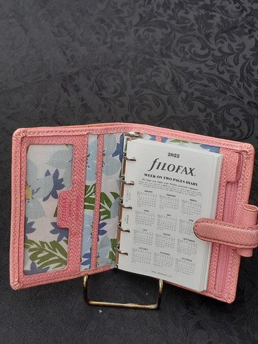 Vintage rare pink leather - pink, mini