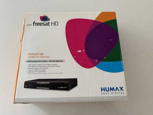 Humax foxsat freesat - foxsat-hd, hd