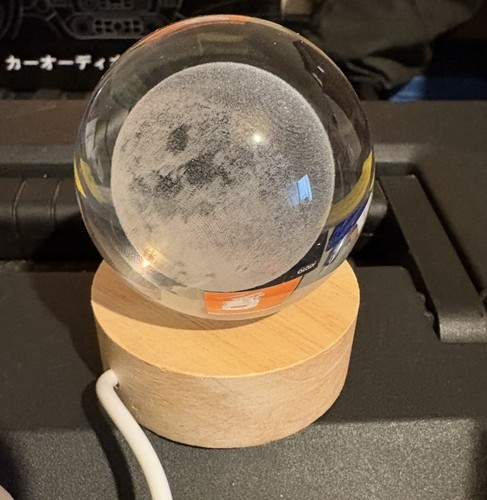 Crystal ball glass - glass,