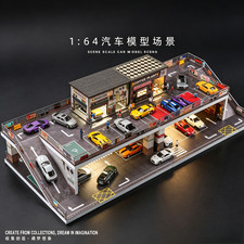 Diorama storey car park - diorama,