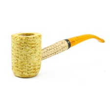 NEW Missouri Meerschaum - 5th Avenue Legend Bent/Curved Corn Cob Pipe