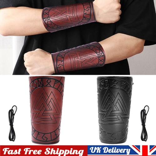 Punk leather arm guards - pu,