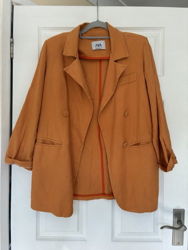 Zara rust orange double - zara,