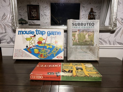 Vintage board games - board,